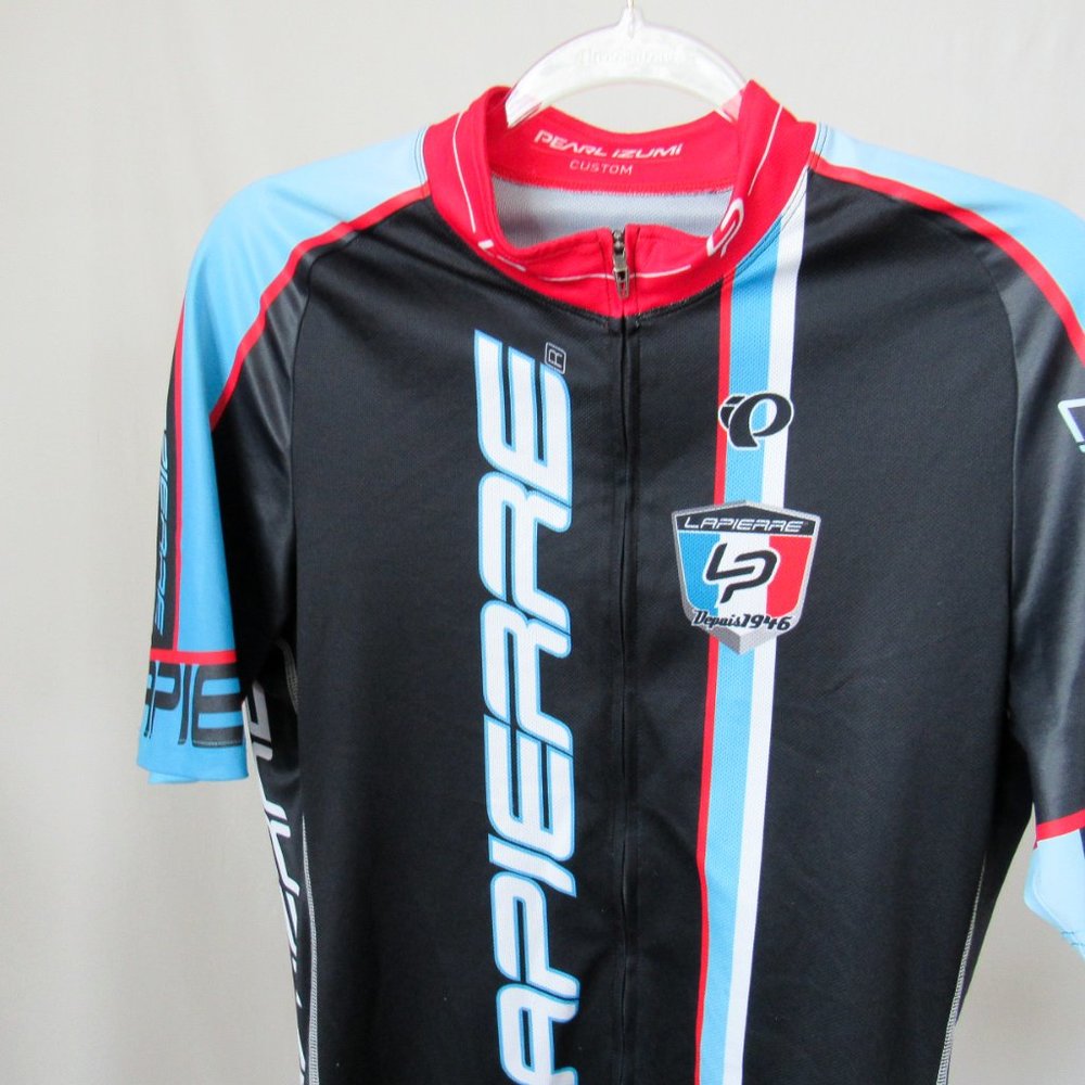 Pearl Izumi Custom LaPierre Sporty Jersey Short Sleeve Fitted Top Zip Front - Picture 2 of 14